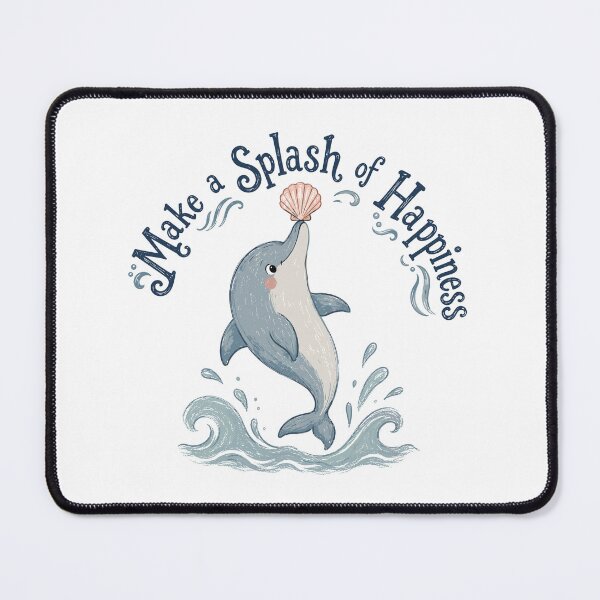 Item preview, Wave Dancer - Cute Dolphin designed and sold by bapupa.