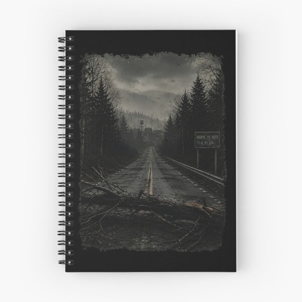 Item preview, Hope Is Not A Plan | Post-Apocalyptic Dystopian Forest designed and sold by K88lvv.