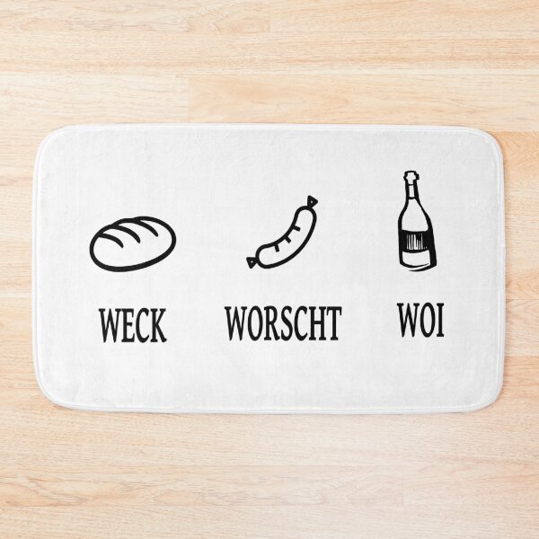 Item preview, Weck Worscht Woi designed and sold by Tillscreativ.