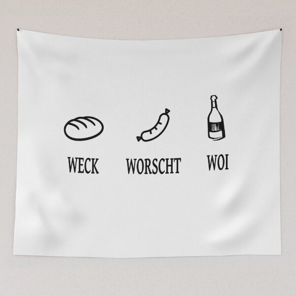Item preview, Weck Worscht Woi designed and sold by Tillscreativ.