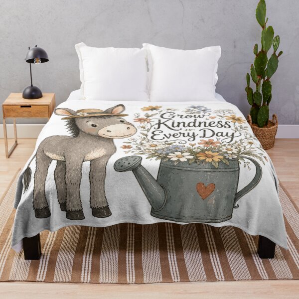 Item preview, Meadow Dreamer - Cute Donkey designed and sold by bapupa.