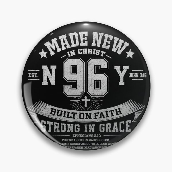 Item preview, Made New in Christ 96 Christian Faith designed and sold by HB Shirts.
