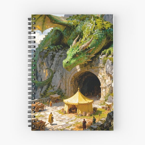 Item preview, Ancient Dragon Guardian – Epic Fantasy Dragon Art Print designed and sold by BERKKIZILAY.