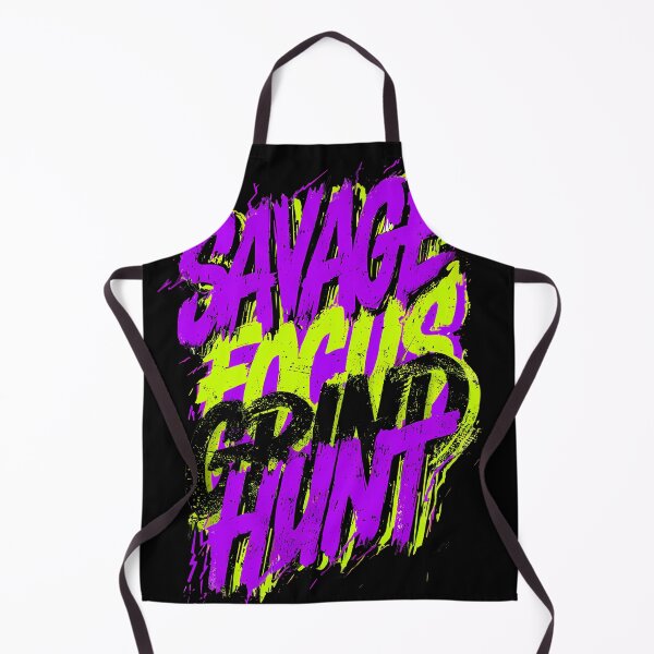 Item preview, Savage Ends Grind Hunt Typography designed and sold by Ekracreatives.