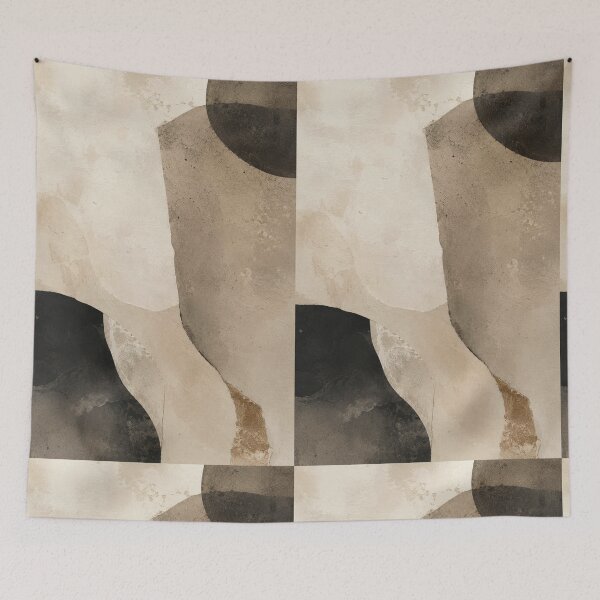 Item preview, Colores Wabi Sabi Japandi con tonos marrones, negros y blancos. designed and sold by Aryabek.