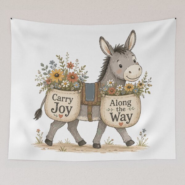 Item preview, Sunny Helper - Cute Donkey designed and sold by bapupa.