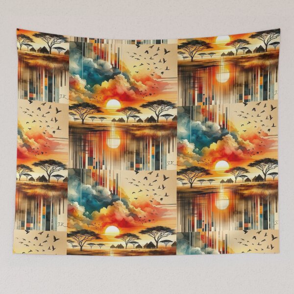 Item preview, Golden Africa Savanna Sunset  designed and sold by CREATIVO STUDIO.