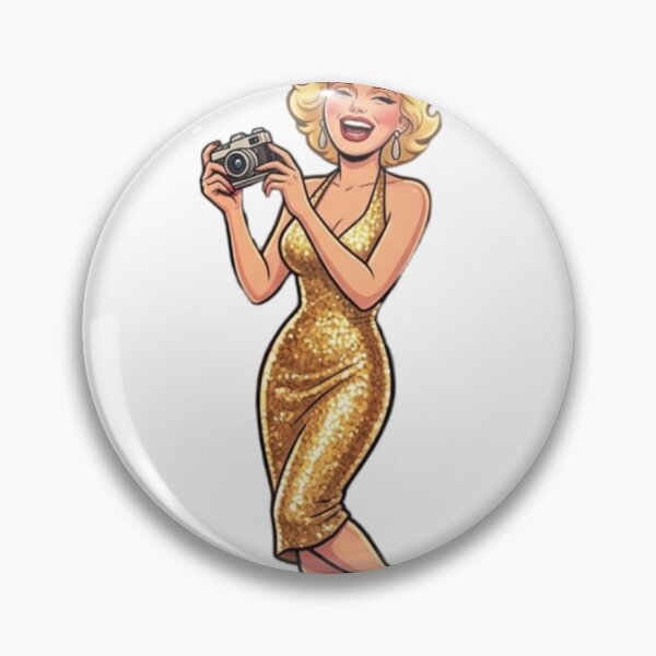 Item preview, Marilyn Monroe Gold Pop Art designed and sold by Nurzhik.