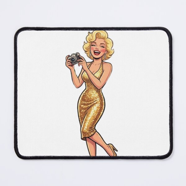 Item preview, Marilyn Monroe Gold Pop Art designed and sold by Nurzhik.