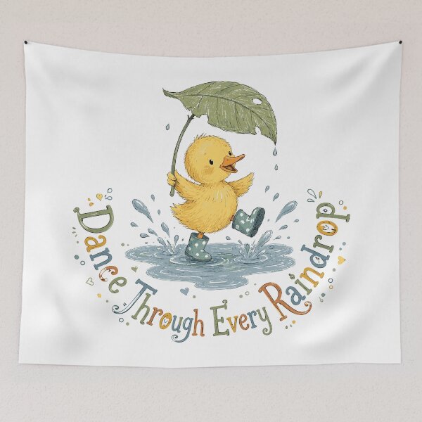 Item preview, Puddle Jumper - Cute Duckling designed and sold by bapupa.