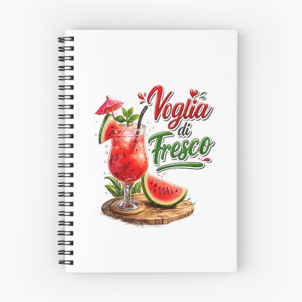 Item preview, Voglia di Fresco – Watermelon Summer Cocktail Beach Graphic  designed and sold by RipantinaFantasy .