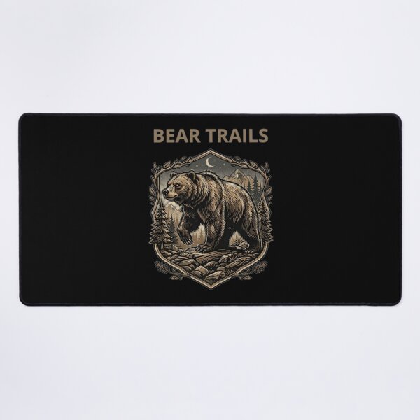 Item preview, Bear Trails A Good Gift For Nature Lovers designed and sold by NaturoMartiq.