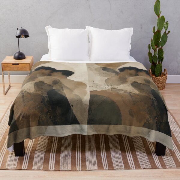 Item preview, Tender Gay Couple Embrace with Wabi Sabi Earth Tones and Organic Harmony designed and sold by Aryabek.