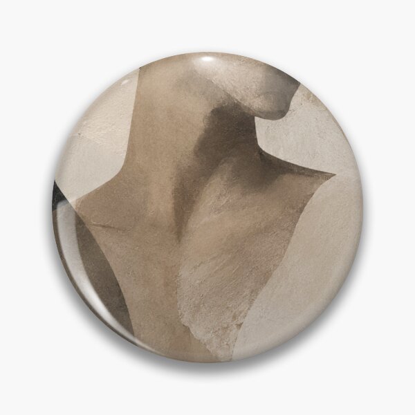 Item preview, Contemplative Wabi Sabi Male Portrait with Organic Earth Tone Composition designed and sold by Aryabek.