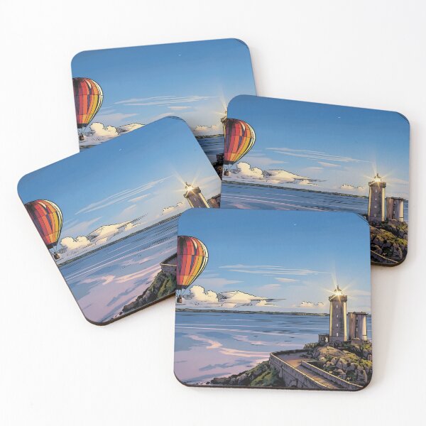 Item preview, Hot Air Balloons and Lighthouse designed and sold by tomorrowsart.