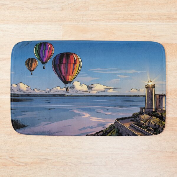 Item preview, Hot Air Balloons and Lighthouse designed and sold by tomorrowsart.