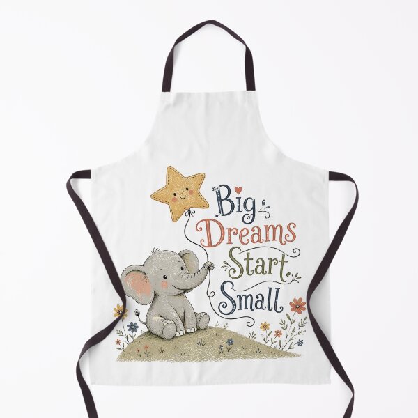Item preview, Dream Big - Cute Elephant designed and sold by bapupa.
