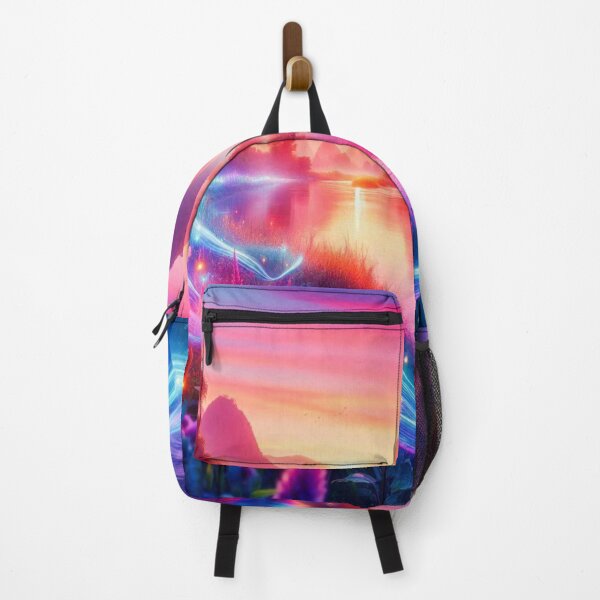 Item preview, Turner Inspired Neon Sunset Valley Dreamscape designed and sold by FotoworldEdel.