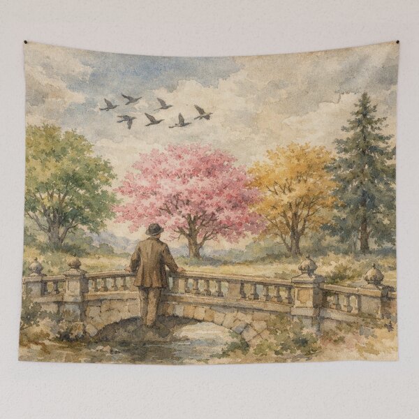Item preview, View from the bridge into nature designed and sold by Sigtrix.