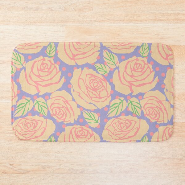 Item preview, Toffee Roses on Periwinkle designed and sold by Indra's Net.