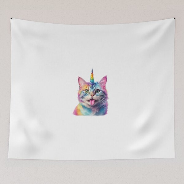 Item preview, Rainbow Cat Unicorn (Caticorn) designed and sold by Creative-Flo.