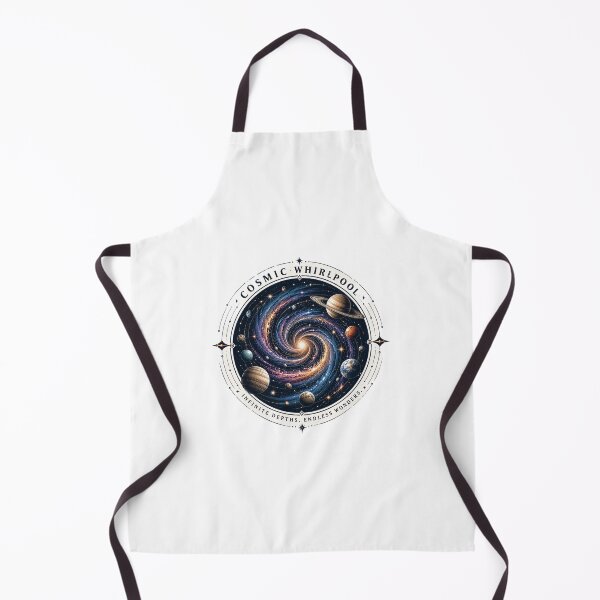 Item preview, Cosmic Whirlpool – Infinite Depths Space Galaxy T-Shirt Design designed and sold by Artisan Finds Online.