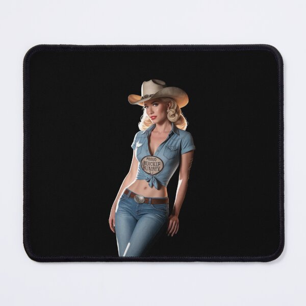 Item preview, Proud Buckle Bunny Western Cowgirl | Country Girl Graphic Tee designed and sold by Redjakkal.