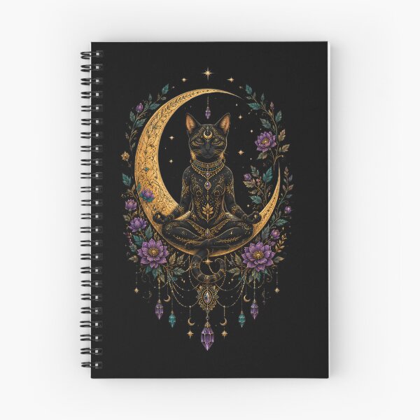 Item preview, Celestial Cat on the Moon designed and sold by lstaford.