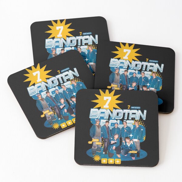 Item preview, BTS Bangtan Boys Retro Y2K Pop Art designed and sold by moamaxshop.