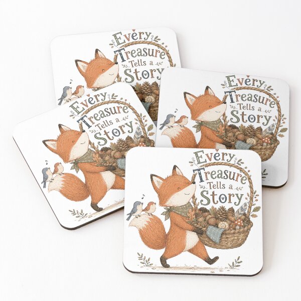 Item preview, Acorn Collector - Cute Fox designed and sold by bapupa.