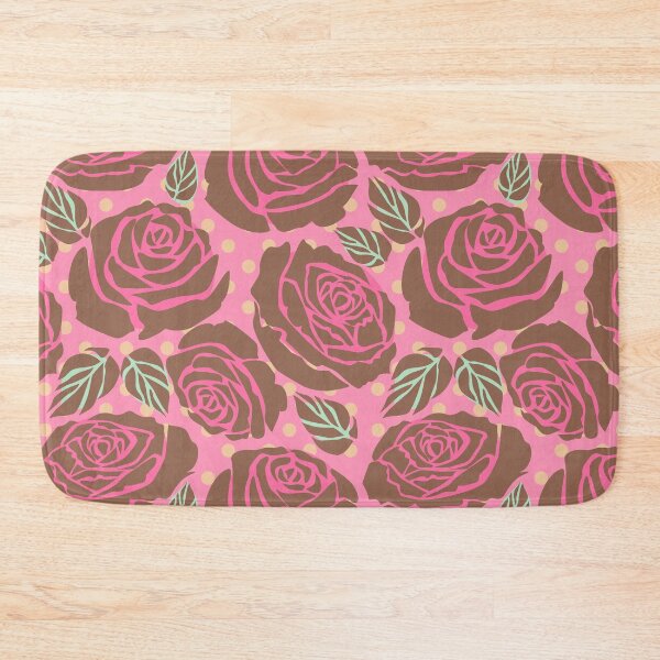 Item preview, Chocolate Roses on Pink designed and sold by Indra's Net.