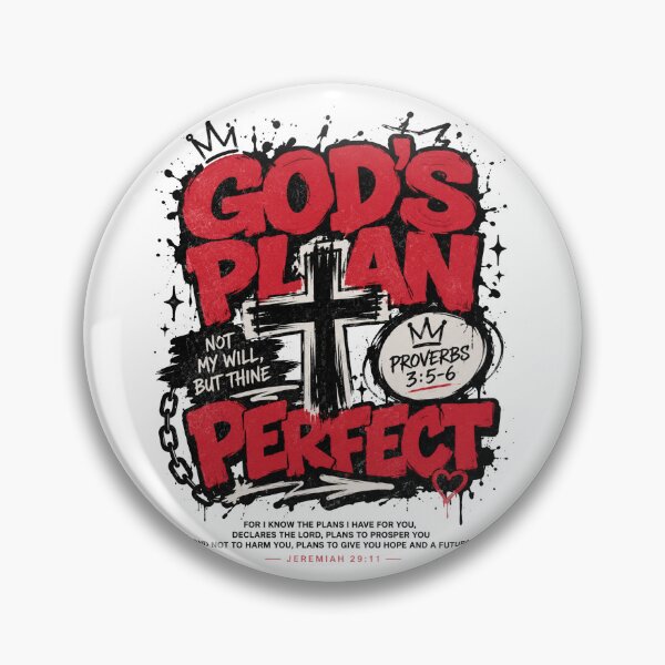Item preview, God’s Plan Perfect Christian – Proverbs 3:5-6 designed and sold by HB Shirts.