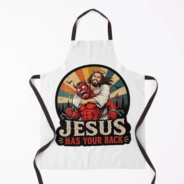 Artikelvorschau, Jesus steht dir bei – Christliche Vintage-Grafik entworfen und verkauft von HB Shirts.