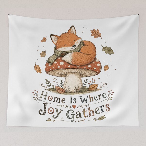 Item preview, Cozy Tail - Cute Fox designed and sold by bapupa.