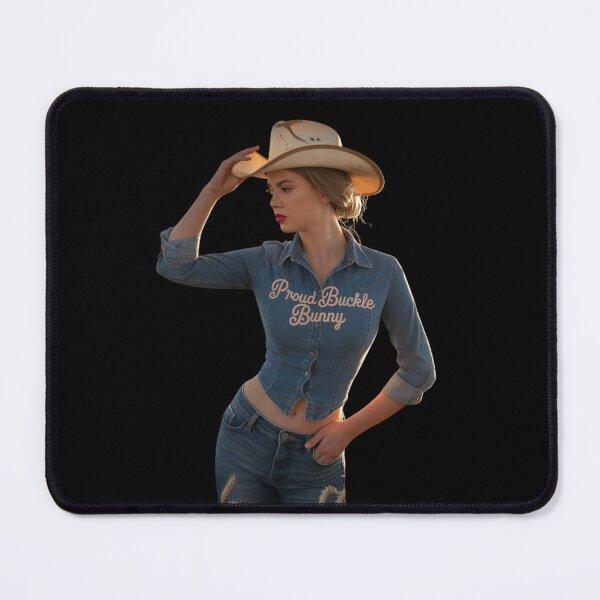 Item preview, Proud Buckle Bunny Western Cowgirl | Country Girl Graphic Tee designed and sold by Redjakkal.
