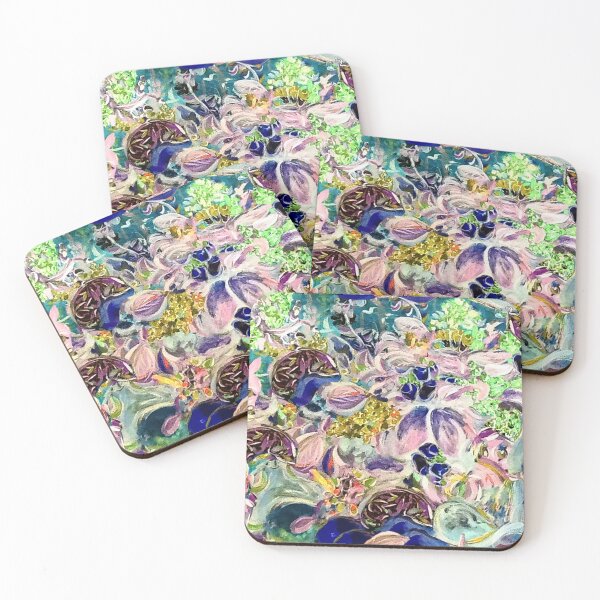 Item preview, ELECTRIC PEARS AND FLOWERS LARGE designed and sold by ABEBERMANCHUTE.