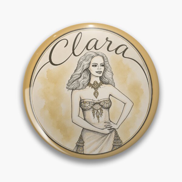 Item preview, Elegant Art Nouveau Portrait - "Clara" Collection designed and sold by mimiartes.