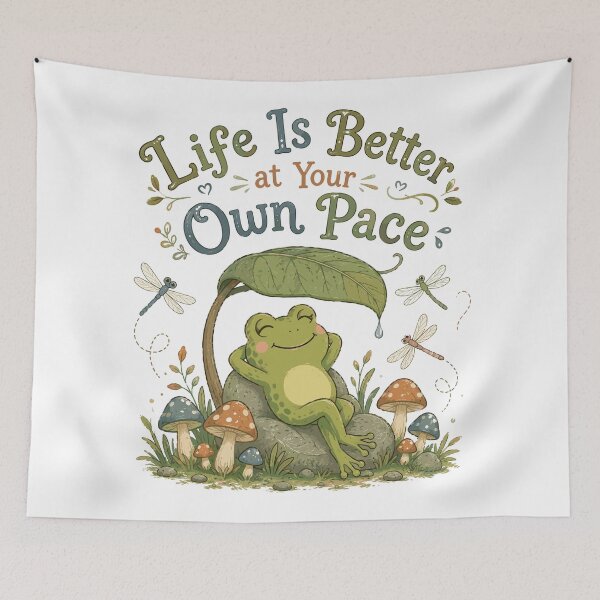 Item preview, Dragonfly Dreamer - Cute Frog designed and sold by bapupa.