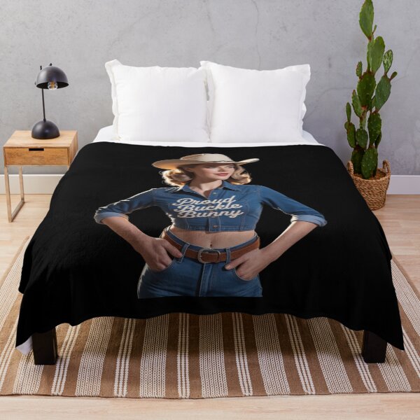 Item preview, Proud Buckle Bunny Western Cowgirl | Country Girl Graphic Tee designed and sold by Redjakkal.