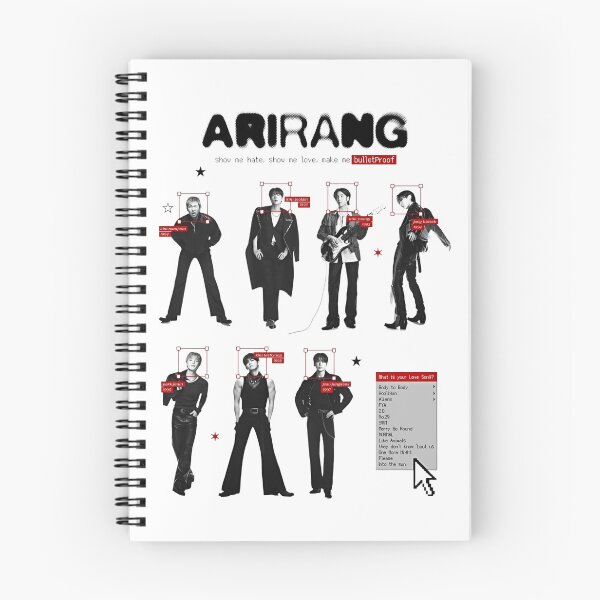 Item preview, BTS Arirang Bulletproof Cyber Aesthetic Art designed and sold by moamaxshop.