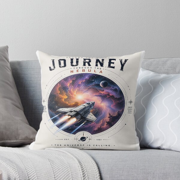Item preview, Journey Through the Nebula – Beyond the Stars Space Shuttle T-Shirt Design designed and sold by Artisan Finds Online.