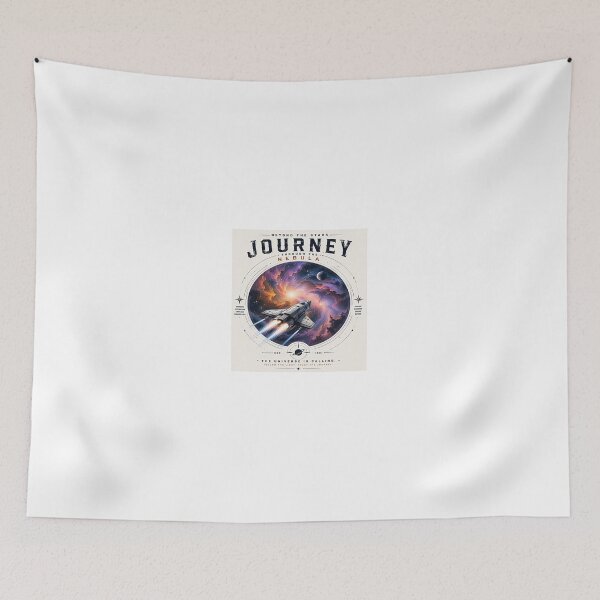 Item preview, Journey Through the Nebula – Beyond the Stars Space Shuttle T-Shirt Design designed and sold by Artisan Finds Online.
