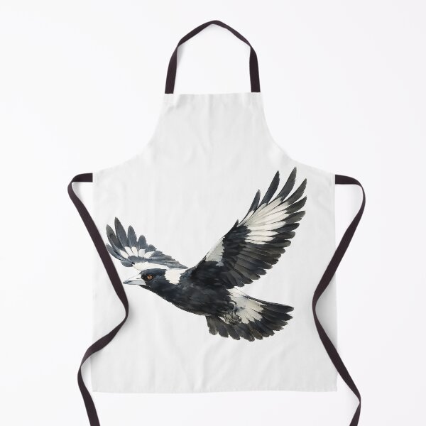 Item preview, Australian Magpie in Flight | Watercolour Illustration designed and sold by Jaruart.