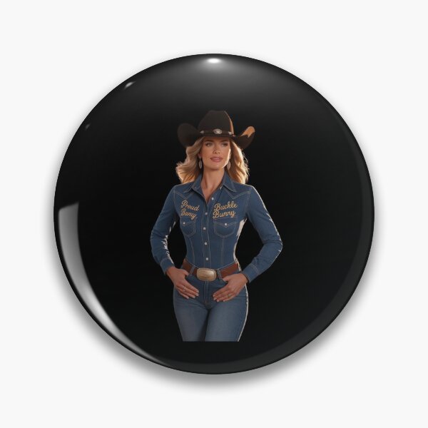 Item preview, Proud Buckle Bunny Western Cowgirl | Country Girl Graphic Tee  designed and sold by Redjakkal.
