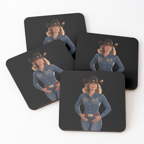 Item preview, Proud Buckle Bunny Western Cowgirl | Country Girl Graphic Tee  designed and sold by Redjakkal.