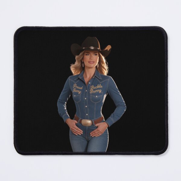 Item preview, Proud Buckle Bunny Western Cowgirl | Country Girl Graphic Tee  designed and sold by Redjakkal.