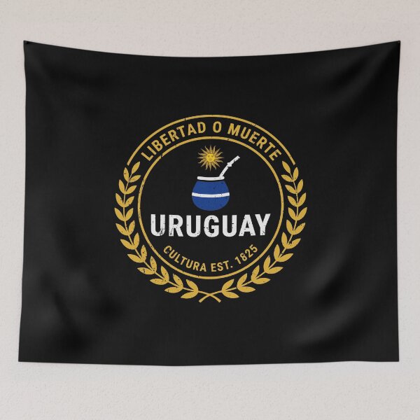 Item preview, Uruguay Libertad o Muerte Mate Cultura 1825 designed and sold by crouchingpixel.