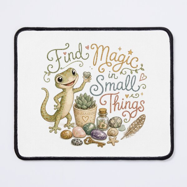 Item preview, Pebble Collector - Cute Gecko designed and sold by bapupa.