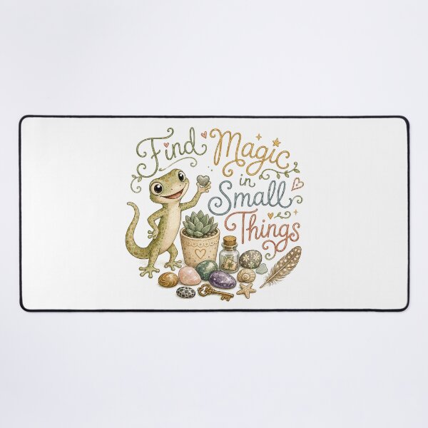 Item preview, Pebble Collector - Cute Gecko designed and sold by bapupa.