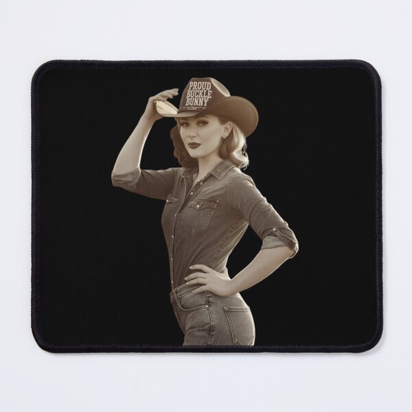 Item preview, Proud Buckle Bunny Western Cowgirl | Country Girl Graphic Tee designed and sold by Redjakkal.